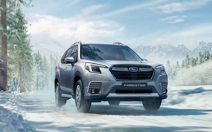 Subaru Forester im Schnee